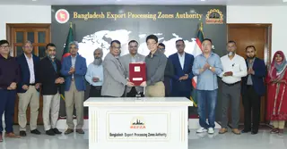 বেপজা অর্থনৈতিক অঞ্চলে চীনা কোম্পানির সাড়ে ১০ মিলিয়ন ডলার বিনিয়োগ